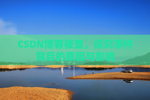 CSDN博客被查，探究事件背后的原因与影响